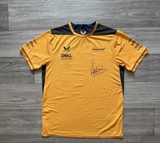 McLaren F1 Formula 1 No #4 Norris 2022 Castore Short Sleeve T Shirt Medium