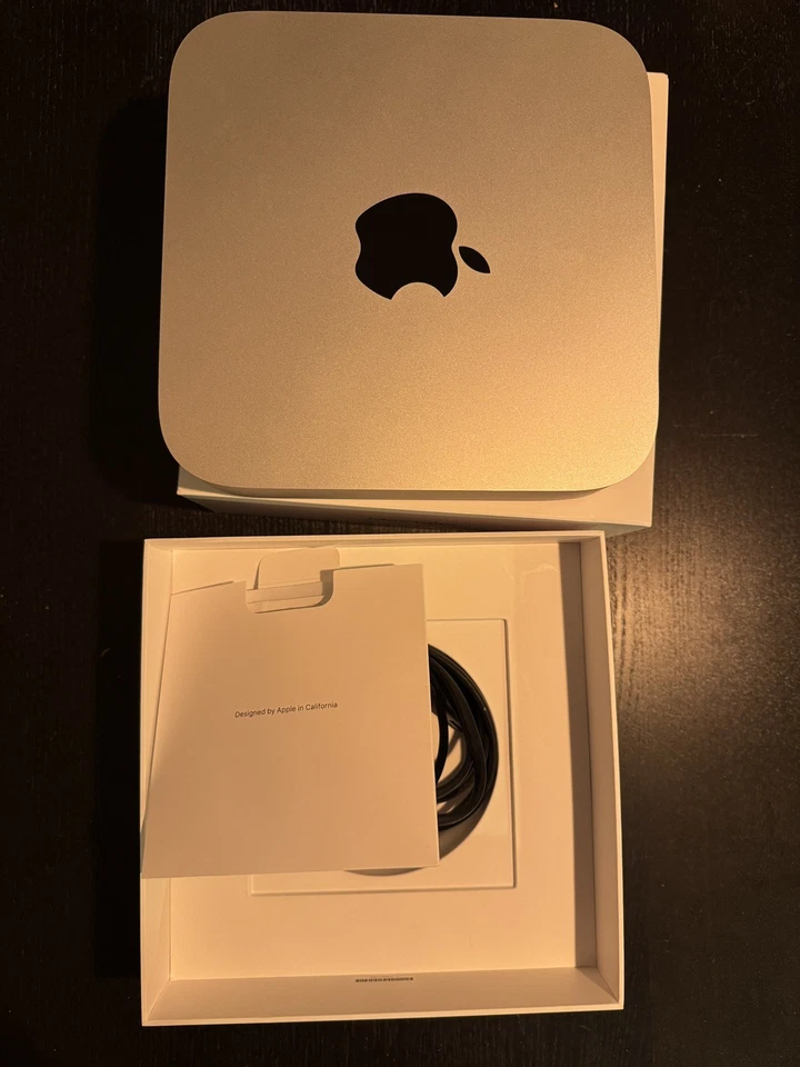 Apple Mac Mini M1 8GB RAM 256GB SSD in OVP + Rechnung (nur 800h gelaufen) - Bild 4 von 4