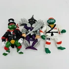 Vintage TMNT Action Figures 3 Playmates 1992 Mikey Ralph
