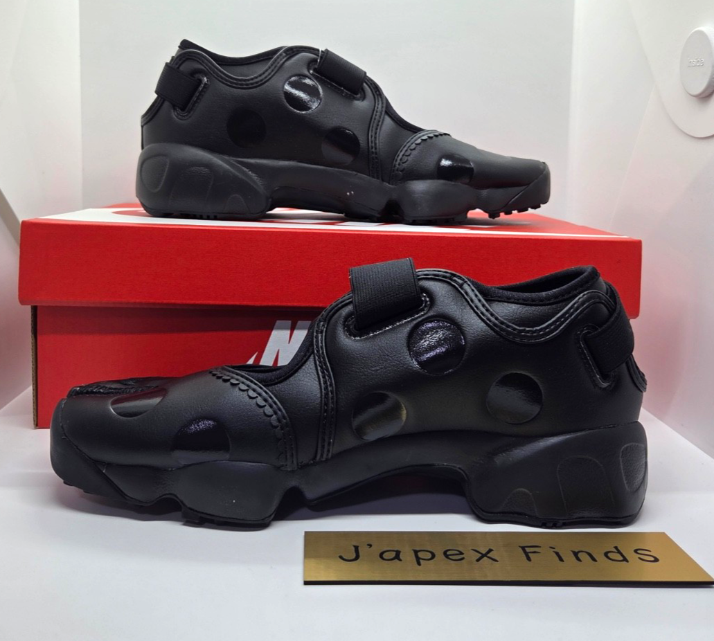 Nike Air Rift Dot IR1226-002 Black Black Women's Size Custom | eBay