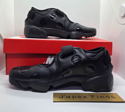 Nike Air Rift Dot IR1226-002 Black Black Women's Size Custom | eBay