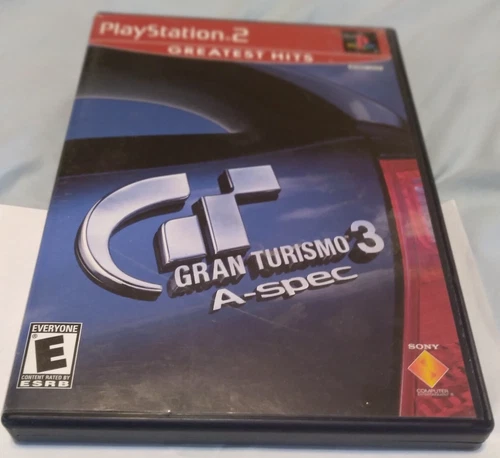 Gran Turismo 3 A-spec (Sony PlayStation 2, 2006) PS2 Greatest Hits