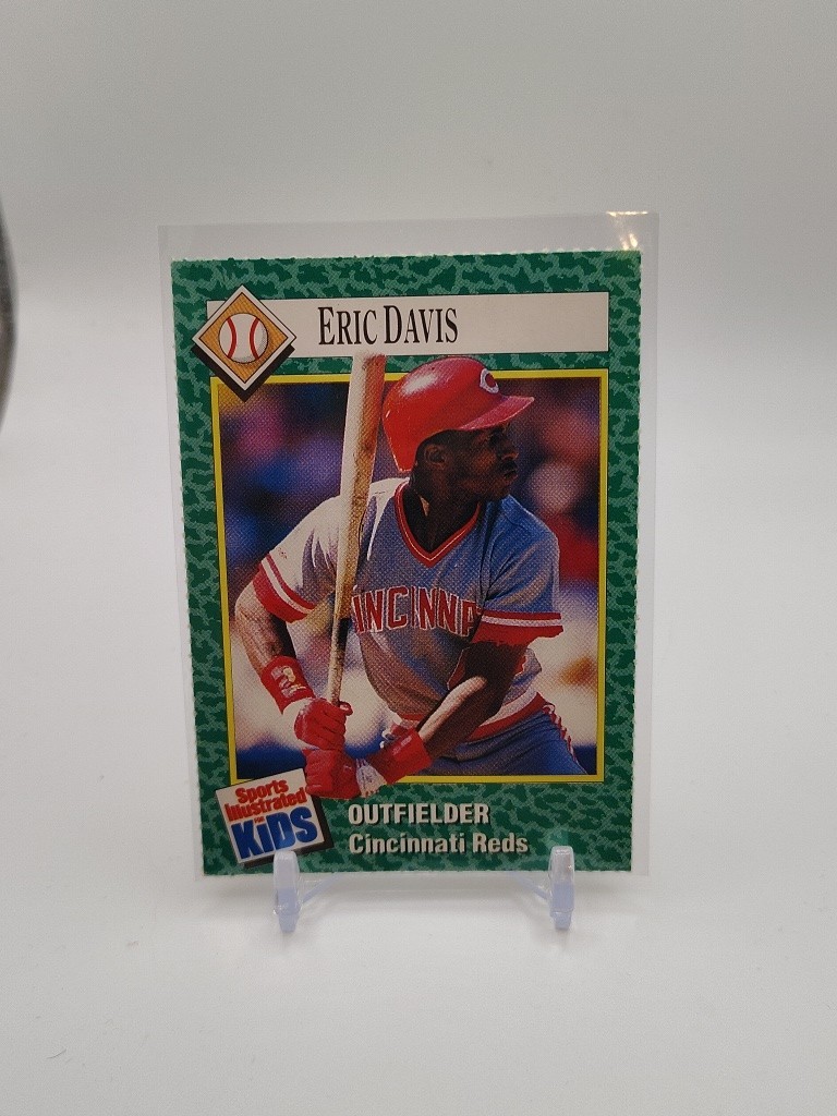 1990 Sports Illustrated For Kids Eric Davis #140