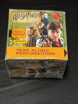 Harry Potter Deathly Hallows Panini Sticker Collection Sealed Box
