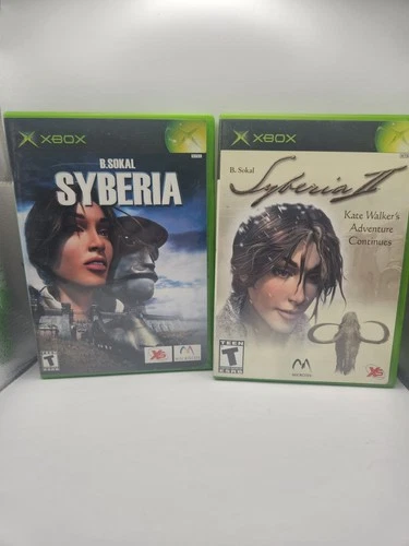 Syberia  Collection- Microsoft Xbox- Cib Tested Polished Great Condition