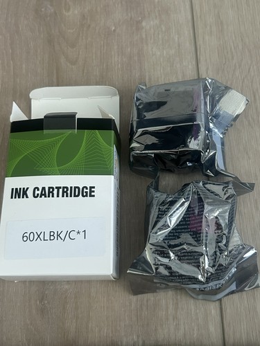 Color King 60XL 2 Tri-Color And 1 Black Ink Cartridge Read - Picture 3 of 6