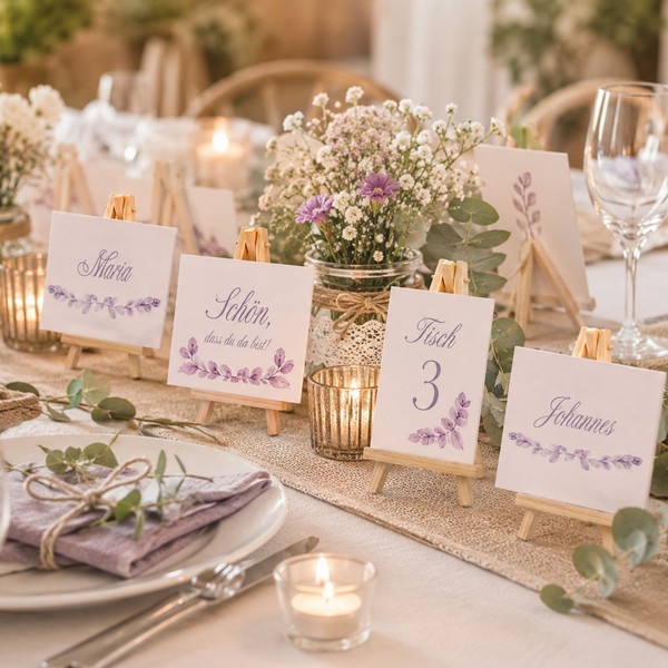 20 Mini Staffeleien Holz Kartenhalter Fotohalter Hochzeit Tischdeko-image