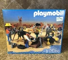Vintage Playmobil 3747 Gold Miners Panning Mining Playset Old West NEW SEALED