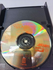 College Slam (Sega Saturn, 1996) cib hinges intact  tested and working