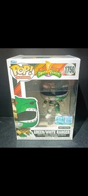 Funko Pop Exclusive Green White Ranger # 1750 Power Rangers Limitée 9500 Pièces - Photo 1/4