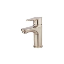 Pfister Pfirst Modern Single-Handle Bathroom Faucet Brushed Nickel LG142-060K