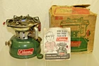 COLEMAN Sportster Single Burner Camping Stove 502-700 w/ Box Vintage 1968 WORKS