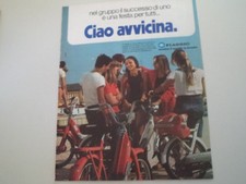 advertising Pubblicità 1978 CICLOMOTORE PIAGGIO CIAO 50