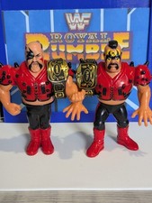 WWF Hasbro Legion Of Doom - WWE LJN Titan Sports - w Belts