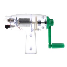 Handgekurbelter Elektrischer Generator Mit Me...