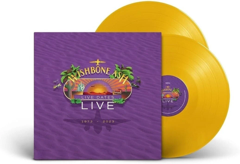 Wishbone Ash Live Dates Live: 1973-2023 (Vinyl) 12" Album Coloured Vinyl - Image 2 of 2