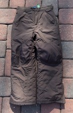 LL Bean Snow Pants Ski Youth Kid  s Size 8 Medium Nylon Insulated Winter
