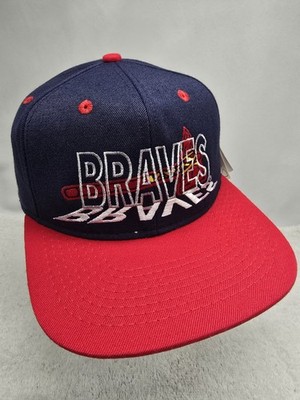 Vintage Atlanta Braves MLB New Era #1 Apparel Shadow Snapback Hat NWTs