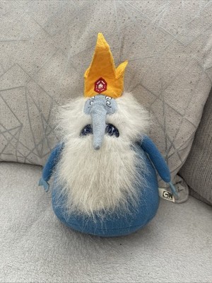 Adventure Time Plush Cartoon Network Ice King Blue Figure White Hair 11''