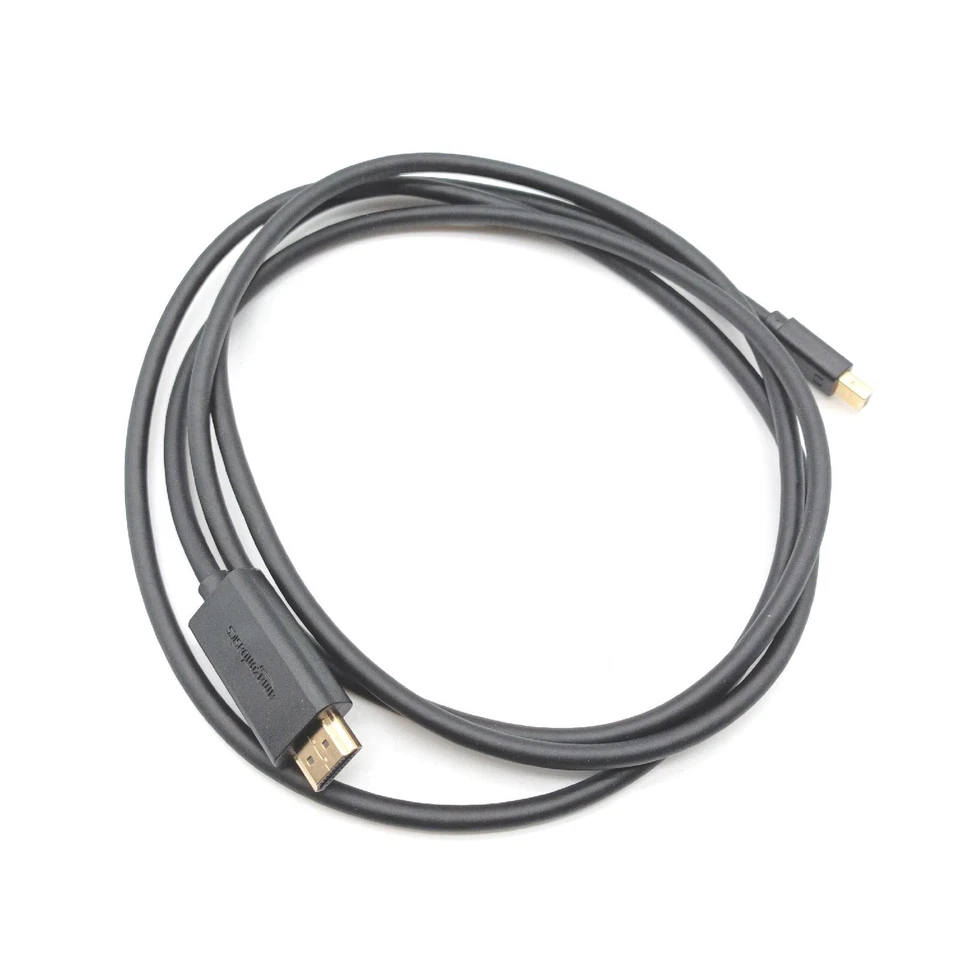 Amazon Basics Mini DisplayPort auf HDMI Kabel, mit vergoldeten Anschlüssen, unte - Bild 4 von 4