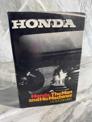 #ad Honda: The Man and His Machines by Sol Sanders HC VTG DJ 1975 First Edition $34.99