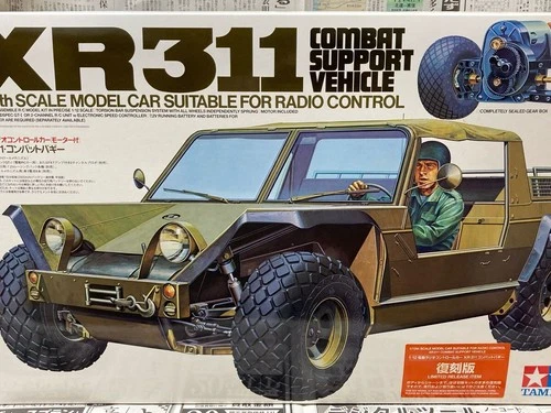 Tamiya 1/12 XR311 Combat Buggy Reissue Early Lot 2000 Vintage RC Kit NIB Japan - Picture 1 of 7