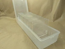 USED 20-disc minidisc storage case with 15 individual slipcases