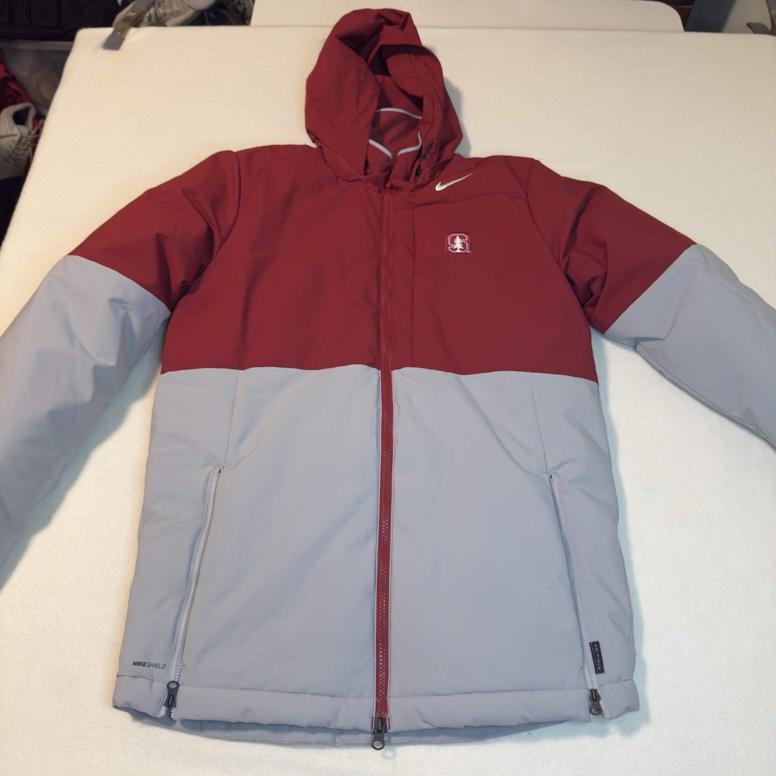 SACAI X NIKE Nike Shield Heavyweight On Field Giacca Cappotto Parka Uomo Piccolo Serie Stanford