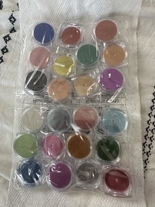 Brand New Assorted Nails Powdered Nail Polish In Box Never Used