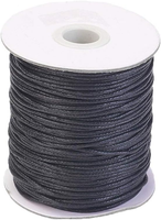 100 Yards/Rolle 1,5 Mm Geflochtene, Gewachste Baumwollschnur Schnur DIY Schmuck