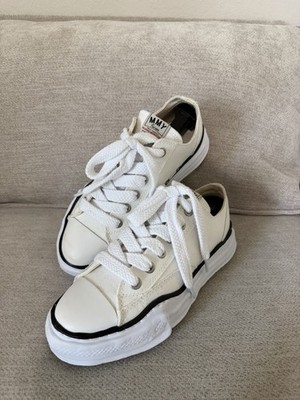 Maison Mihara Yasuhiro Peterson OG Sole Canvas Low White Men's Sneakers EU 41