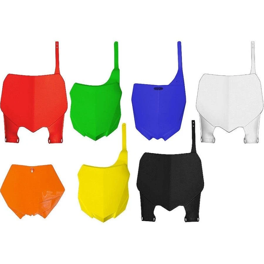 Placa de número frontal UFO - blanca SU03961041 Foto 3 de 3