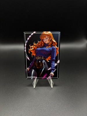Daphne Scooby Doo Waifu Card TCG Full Art Waifu Legends Custom Goddess Anime
