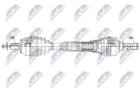 NTY Antriebswelle NPW-VV-172 FüR Volvo XC60 1 SUV 156