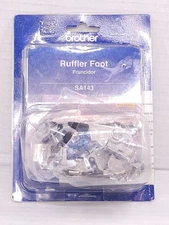 Genuine Brother SA143 Ruffler Presser Foot Sewing Machine Pleat Ruffles Part NEW