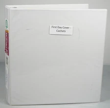 US 1980s-1990s COLLECTION OF 50+ PUGH HAND PAINTED FDCS STORED IN ALBUM