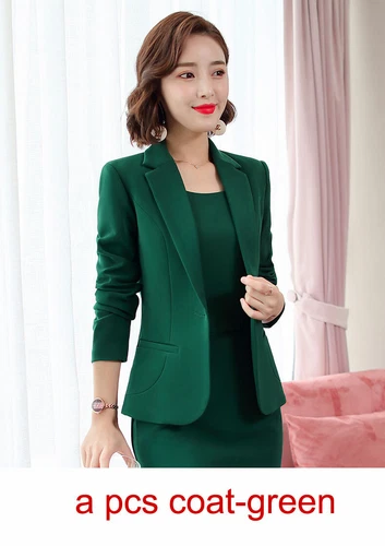 Women Casual Office Wear Suit Business Uniform Blazer Dress Work 2 Piece Sets - Picture 20 of 54