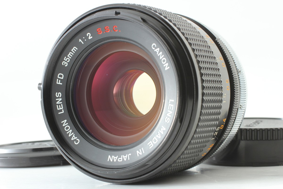 O'' Mark Concave [Optic MINT] Canon FD 35mm F2 SSC S.S.C. Lens