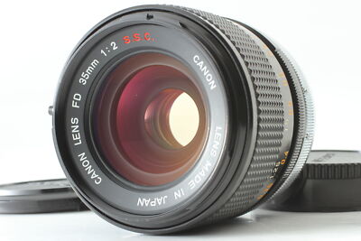 O'' Mark Concave [Optic MINT] Canon FD 35mm F2 SSC S.S.C. Lens