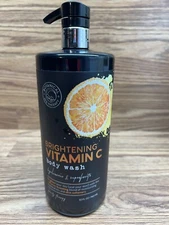 Lot of 2 BOTANICAL SPA BRIGHTENING VITAMIN C BODY WASH Hyaluronic & Superfruits