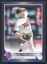 2022 Topps Update Caleb Thielbar Royal Blue #US191 Card
