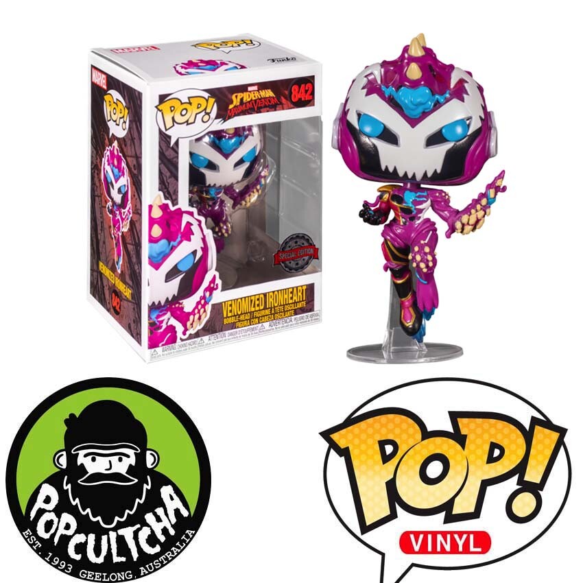 Spider-Man: Maximum Venom - Venomized Ironheart Pop! Vinyl Figure &Quot;New&Quot;
