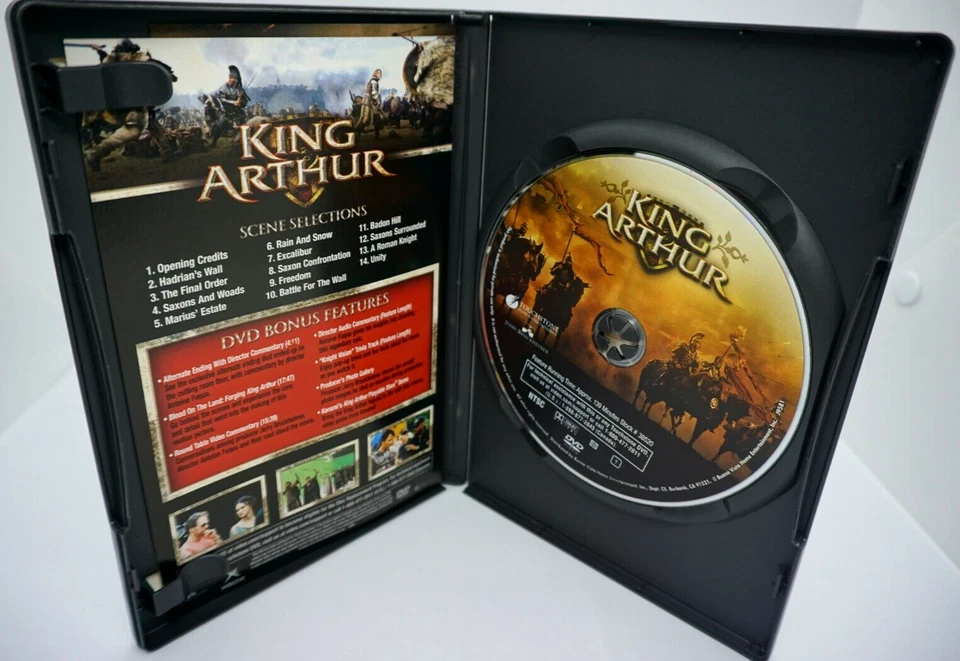 DVD : KING ARTHUR - EXTENDED UNRATED VERSION DIRECTOR'S CUT - Image 3 of 3