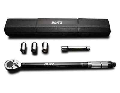 フォーマットC ワンドロップ Blitz Torque Wrench 1/2 13968 Black w/Case Manual Compact Car Tool