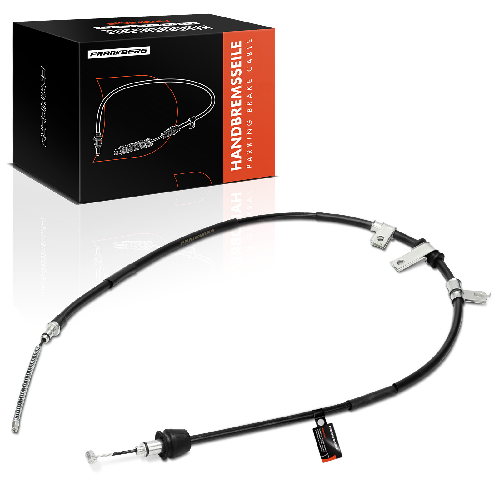 FRANKBERG Parking Brake Cable for Kia Picanto I SA 2004-2011 Rear Left K13995