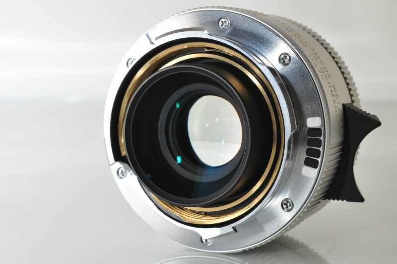 MINT]Leica Summicron M 35mm F/2 E39 ASPH. Lens 11674 Silver