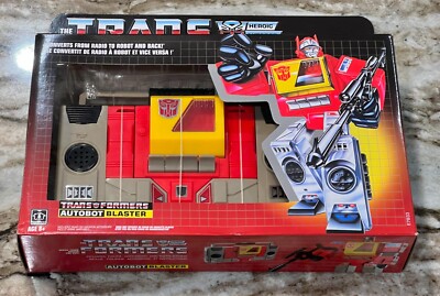 Transformers G1 Blaster Action Figure - 2020 Walmart Reissue - New in Box