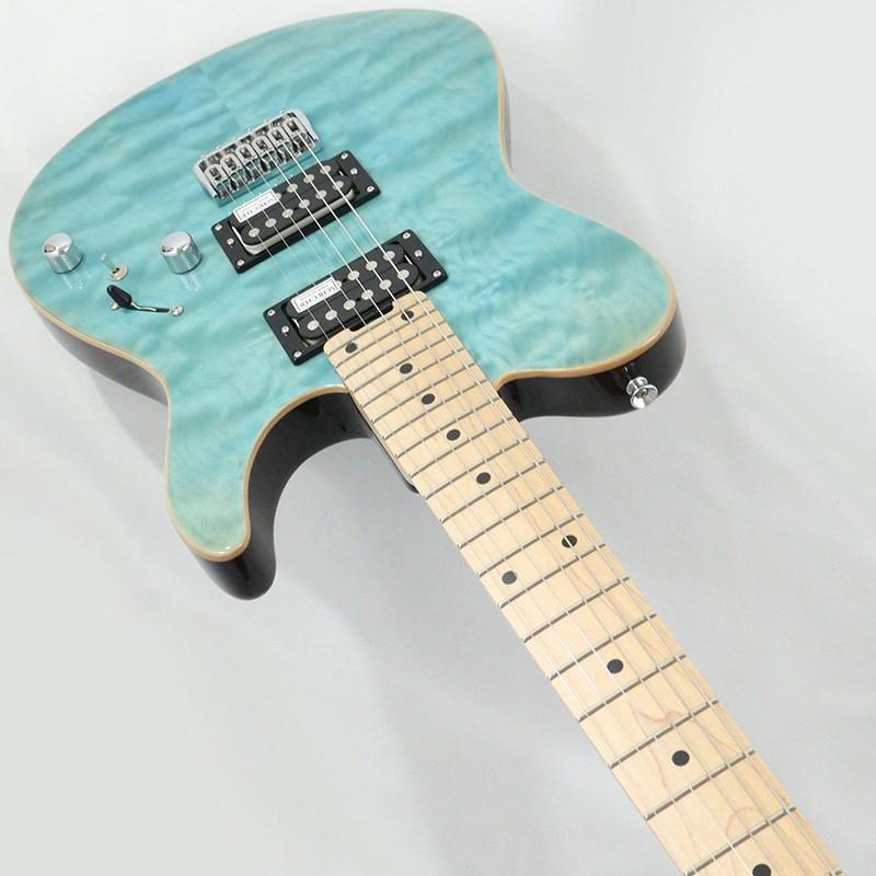 SCHECTER KR-24-2H-FXD Aqua Blue telecaster type with gig bag