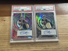 2023 Spectra Jake Haener RC Aspiring Patch Autographs Hyper /60 + /25 PSA 7