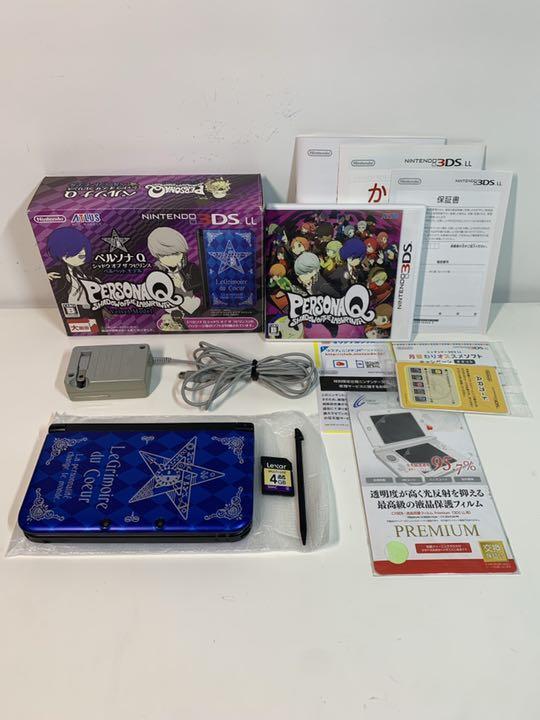 ニンテンドー3DS LL 本体 苛ま ペルソナQ ベルベットモデル 1930 ニンテンドー3DS LL 本体 苛ま ペルソナQ ベルベットモデル 1930